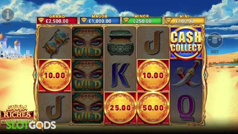 Sahara Riches: Cash Collect Slot - Screenshot 2