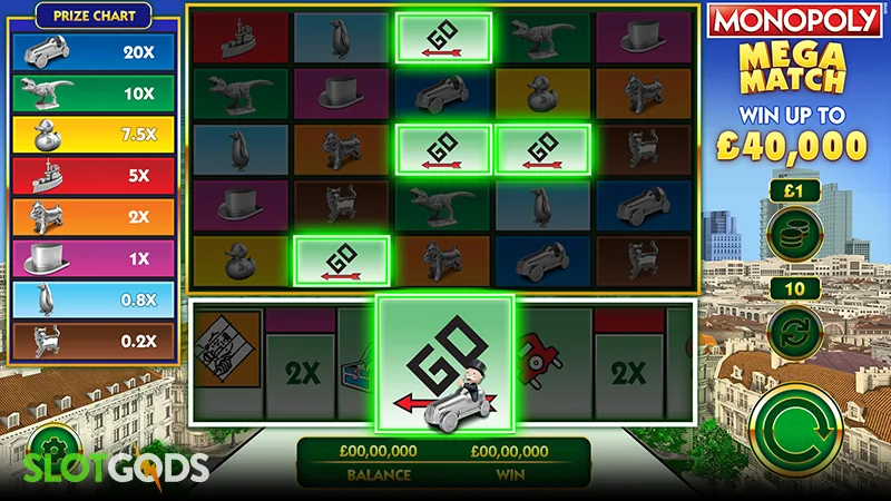Monopoly Mega Match Slot - Screenshot 3