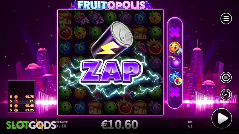 Fruitopolis Slot - Screenshot 2