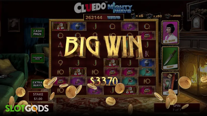 Cluedo MightyWays Slot - Screenshot 4