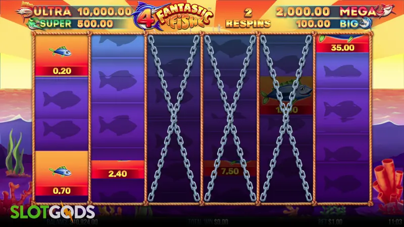 4 Fantastic Fish Slot - Screenshot 3
