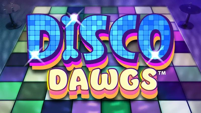 Disco Dawgs dances three different wilds onto the reels