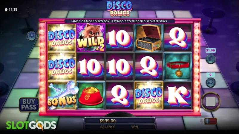 Disco Dawgs Slot - Screenshot 1