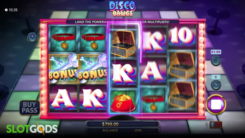 Disco Dawgs Slot - Screenshot 2