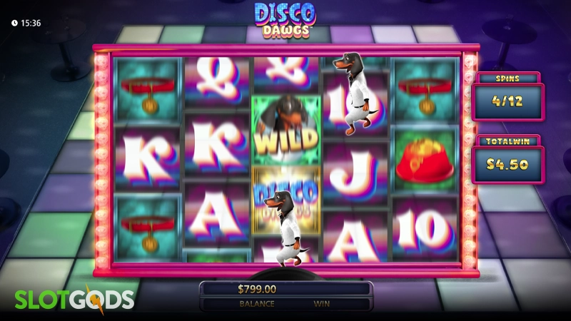 Disco Dawgs Slot - Screenshot 4