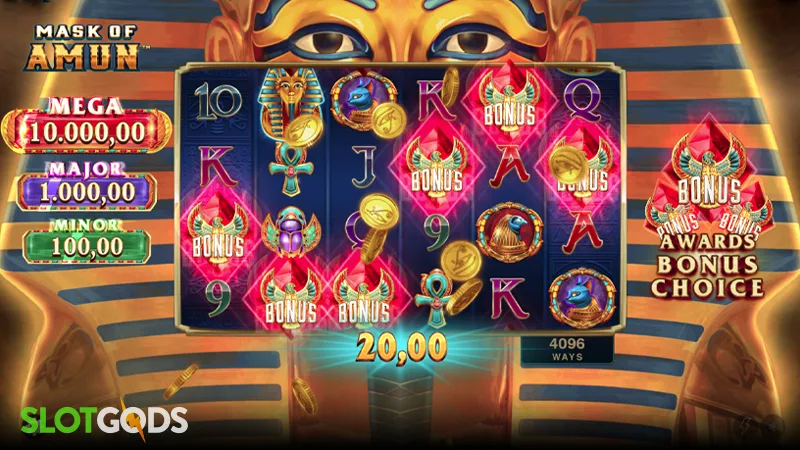 Mask of Amun Slot - Screenshot 3