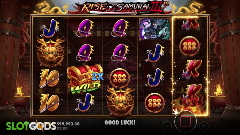 Rise of Samurai III Slot - Screenshot 2