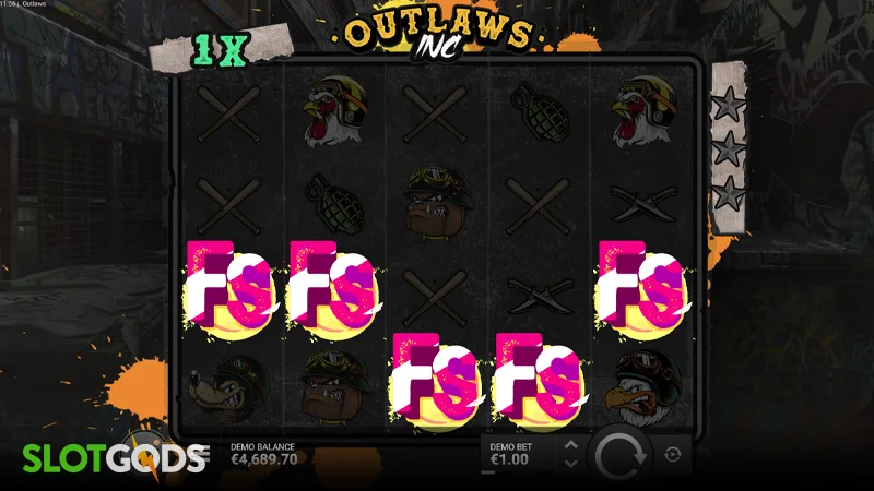 Outlaws Inc Slot - Screenshot 3