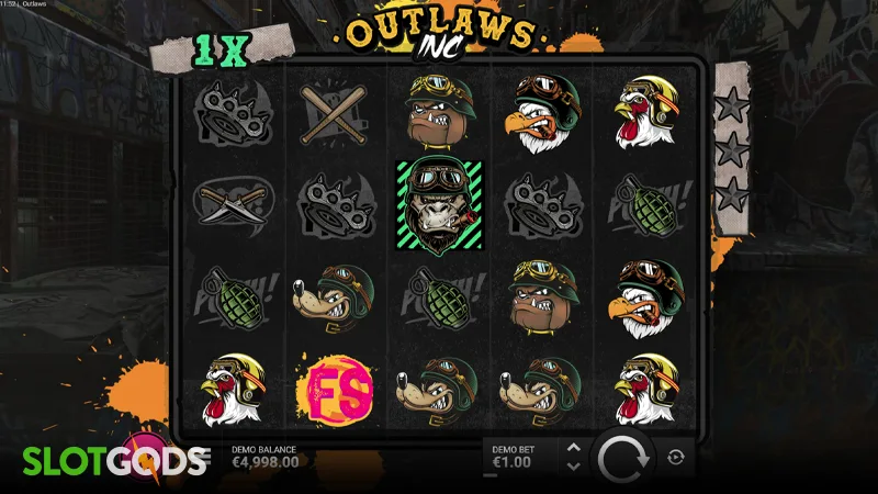 Outlaws Inc Slot - Screenshot 4