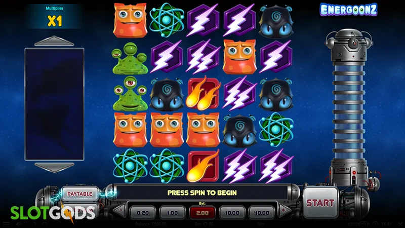 Energoonz Slot - Screenshot 1