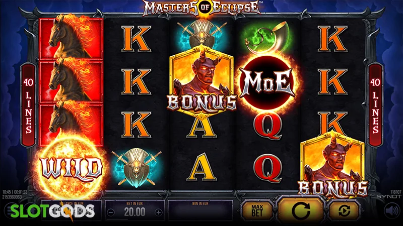 Masters of Eclipse Slot - Screenshot 2