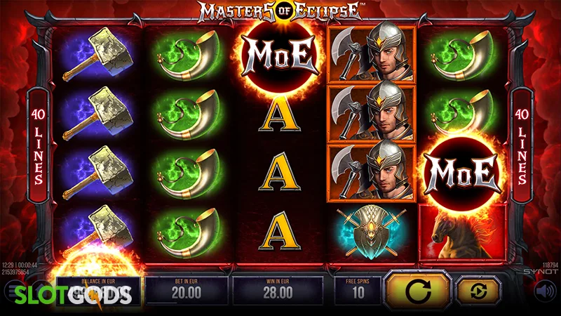 Masters of Eclipse Slot - Screenshot 3