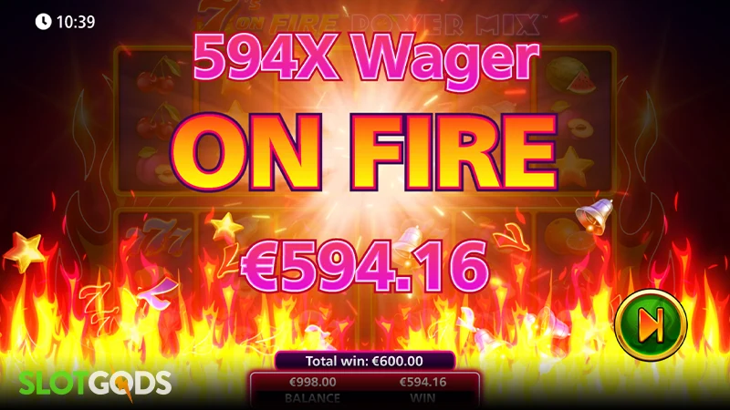7s on Fire Power Mix Slot - Screenshot 4