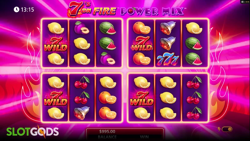 7s on Fire Power Mix Slot - Screenshot 2