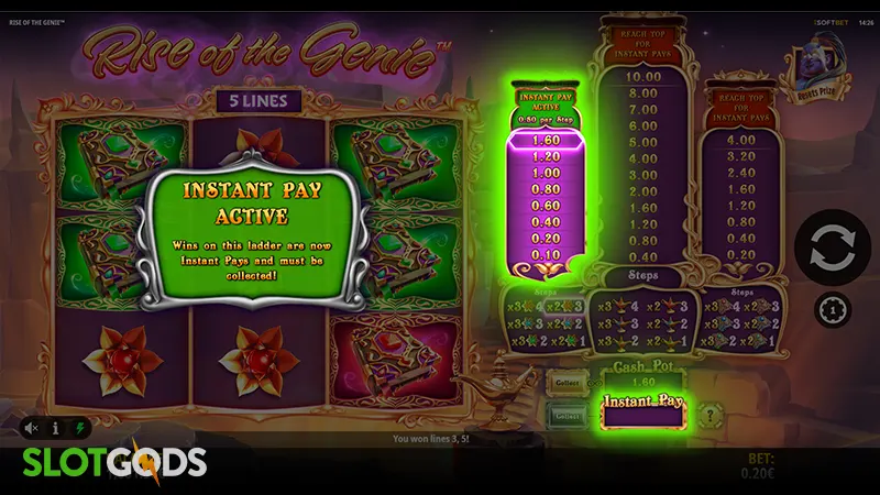 Rise of the Genie Slot - Screenshot 2