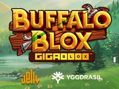 Buffalo Blox Gigablox features huge 4x4 symbols