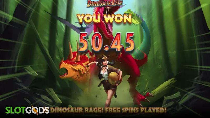 Dinosaur Rage Slot - Screenshot 5
