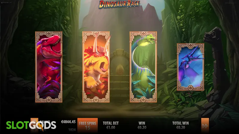 Dinosaur Rage Slot - Screenshot 3