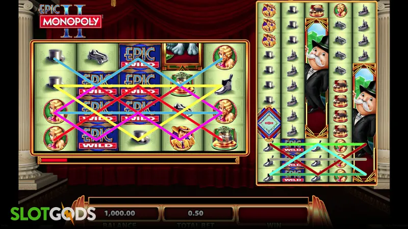 Epic Monopoly II Slot - Screenshot 2
