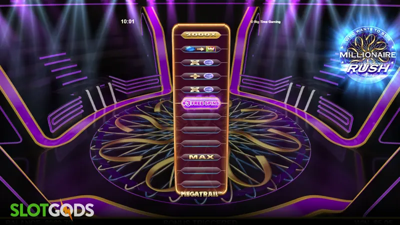 Millionaire Rush Megaclusters Slot - Screenshot 3