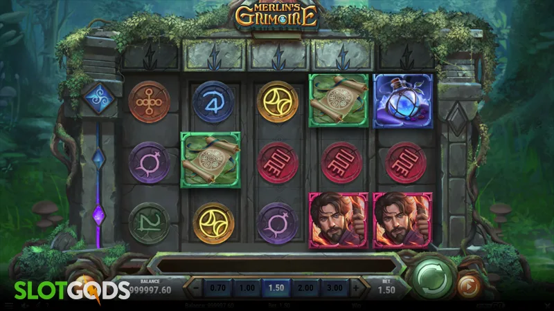 Merlin's Grimoire Slot - Screenshot 1