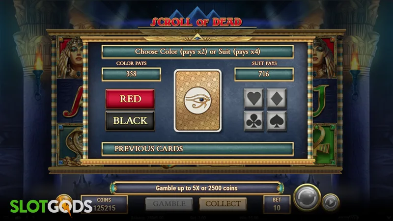Scroll of Dead Slot - Screenshot 4