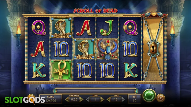 Scroll of Dead Slot - Screenshot 1
