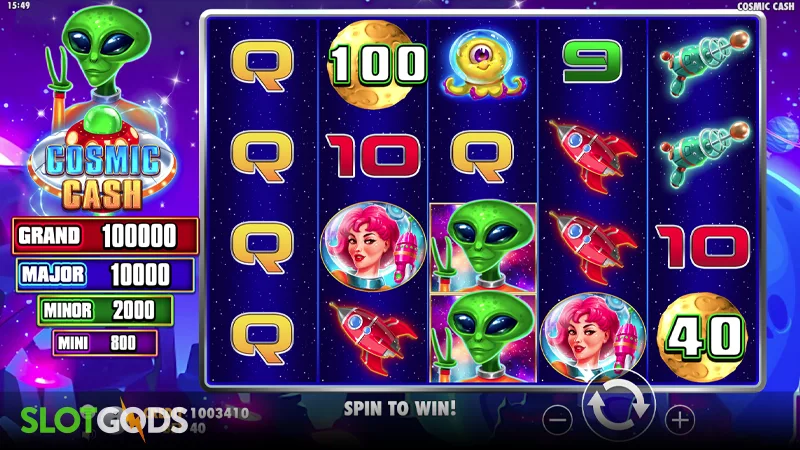 Cosmic Cash Slot - Screenshot 1