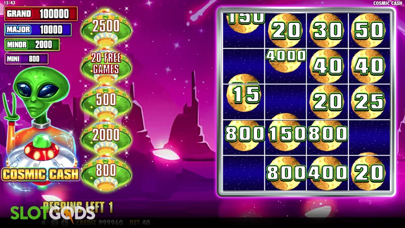 Cosmic Cash Slot - Screenshot 3