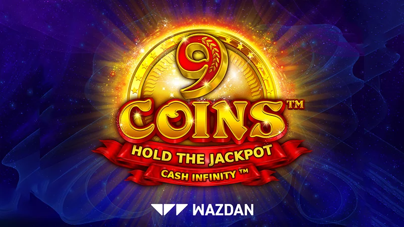 9 Coins™ features 4 fixed jackpots and adjustable volatility