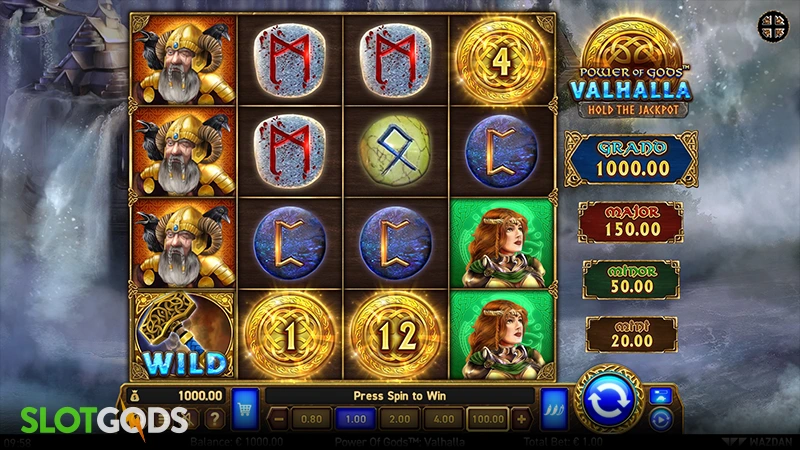 Power of Gods™: Valhalla Slot - Screenshot 1