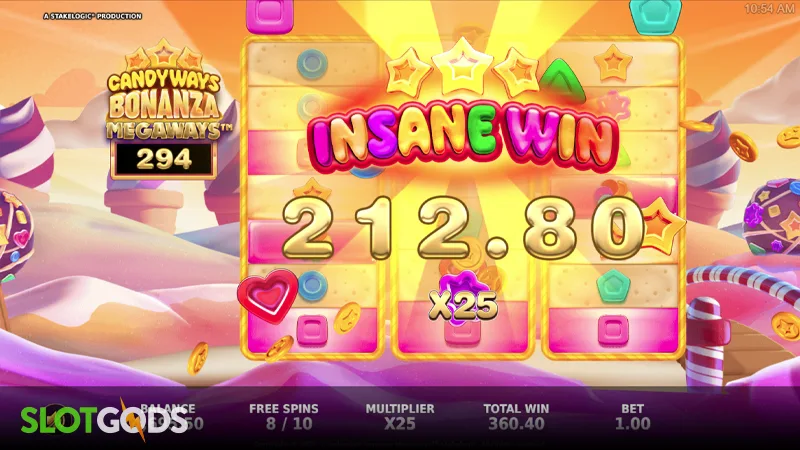 Candyways Bonanza Megaways Slot - Screenshot 4