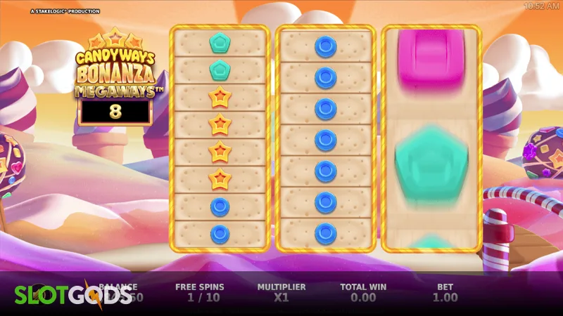 Candyways Bonanza Megaways Slot - Screenshot 3