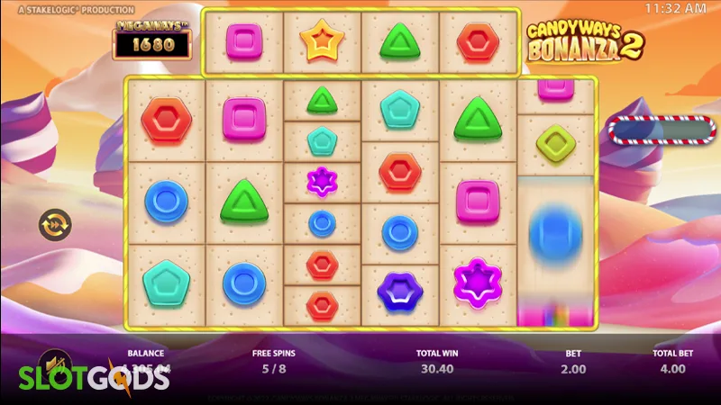 Candyways Bonanza 2 Megaways Slot - Screenshot 2
