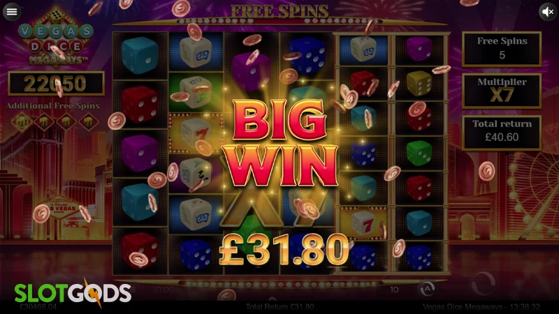 Vegas Dice Megaways Slot - Screenshot 4
