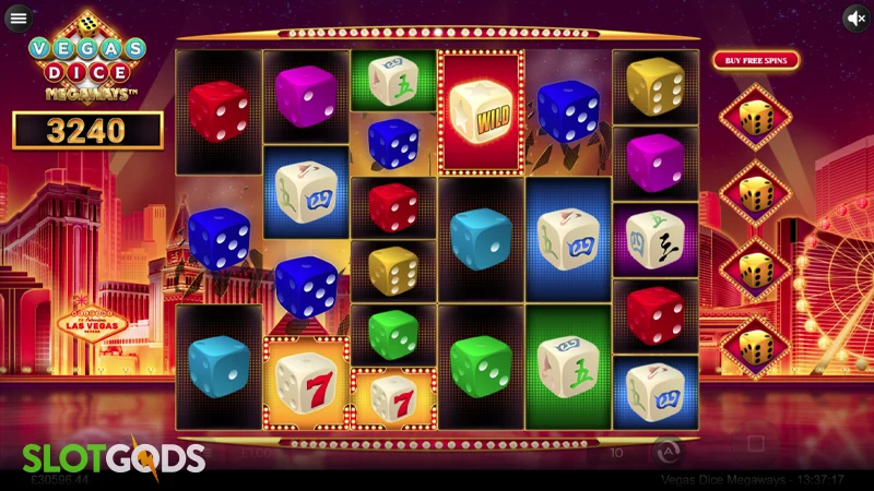 Vegas Dice Megaways Slot - Screenshot 3