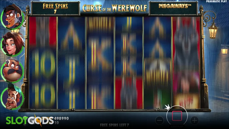 Curse of the Werewolf Megaways Slot - Screenshot 2