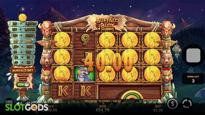 Buffalo Blox Gigablox Slot - Screenshot 4