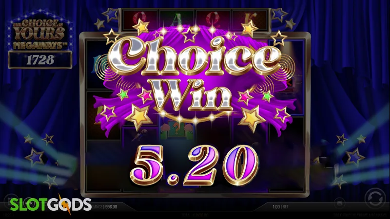 The Choice is Yours Megaways Slot - Screenshot 4