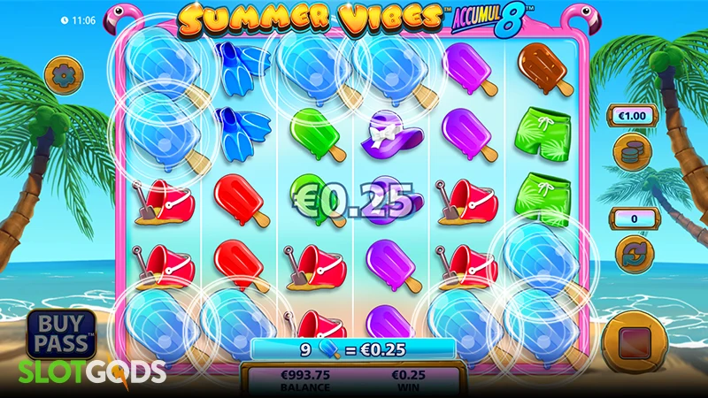 Summer Vibes Accumul8 Slot - Screenshot 2