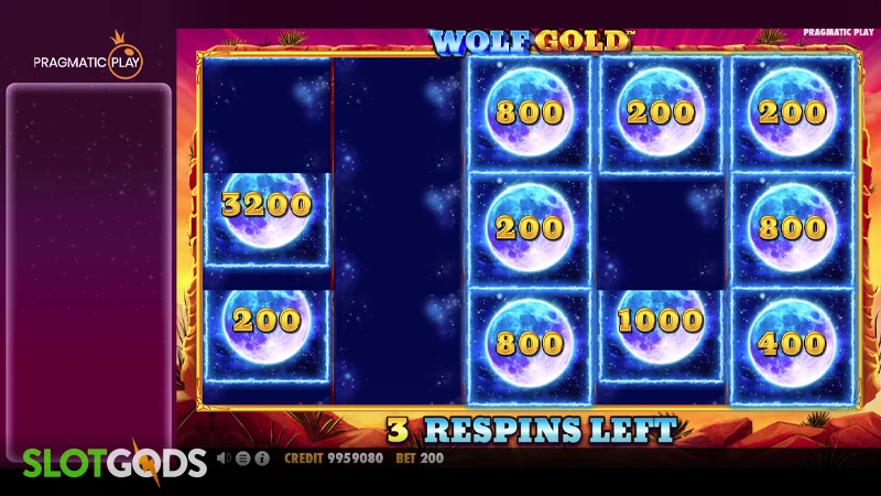 Wolf Gold Power Jackpot Slot - Screenshot 3