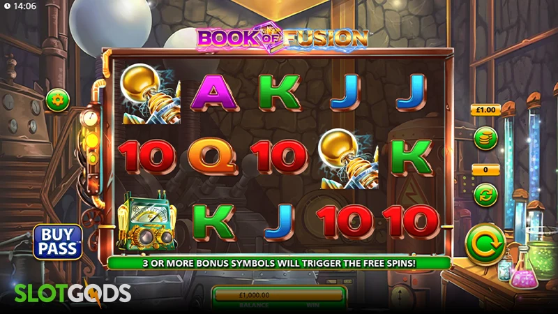 Book of Fusion Slot - Screenshot 1