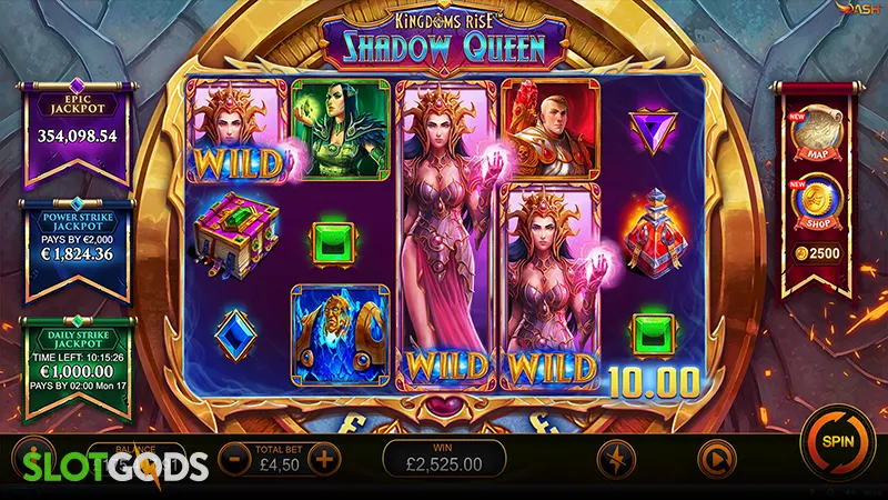 Kingdoms Rise: Shadow Queen Slot - Screenshot 