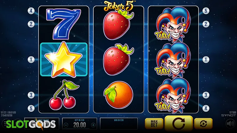 Joker 5 Slot - Screenshot 2