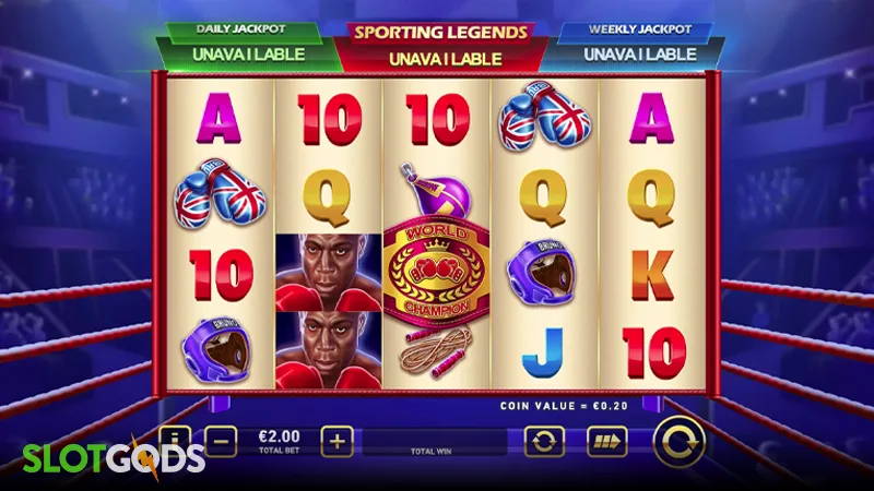 Frank Bruno: Sporting Legends Online Slot by Rare Stone