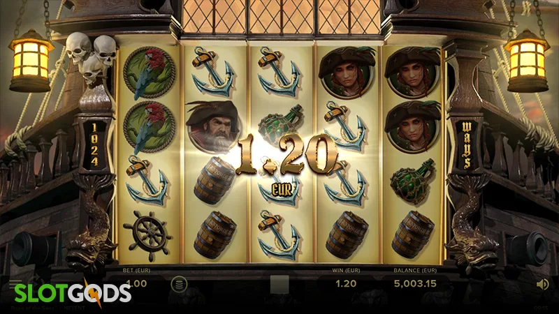 Rage of the Seas Slot - Screenshot 1
