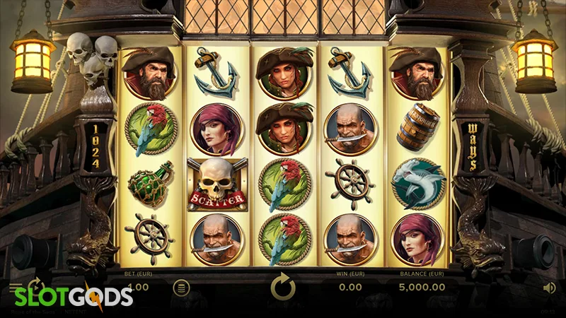 Rage of the Seas Slot - Screenshot 2