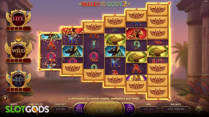 Valley of the Gods 2 Slot - Screenshot 1