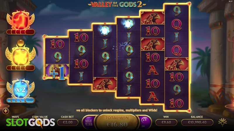 Valley of the Gods 2 Slot - Screenshot 2