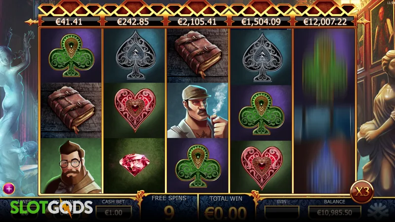 Holmes and the Stolen Stones Slot - Screenshot 2